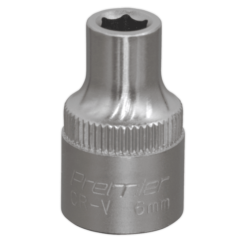 Sealey S3806 WallDrive® Socket 6mm 3/8"Sq Drive - S3806 - Sealey Tools UK - Trade Counter Direct