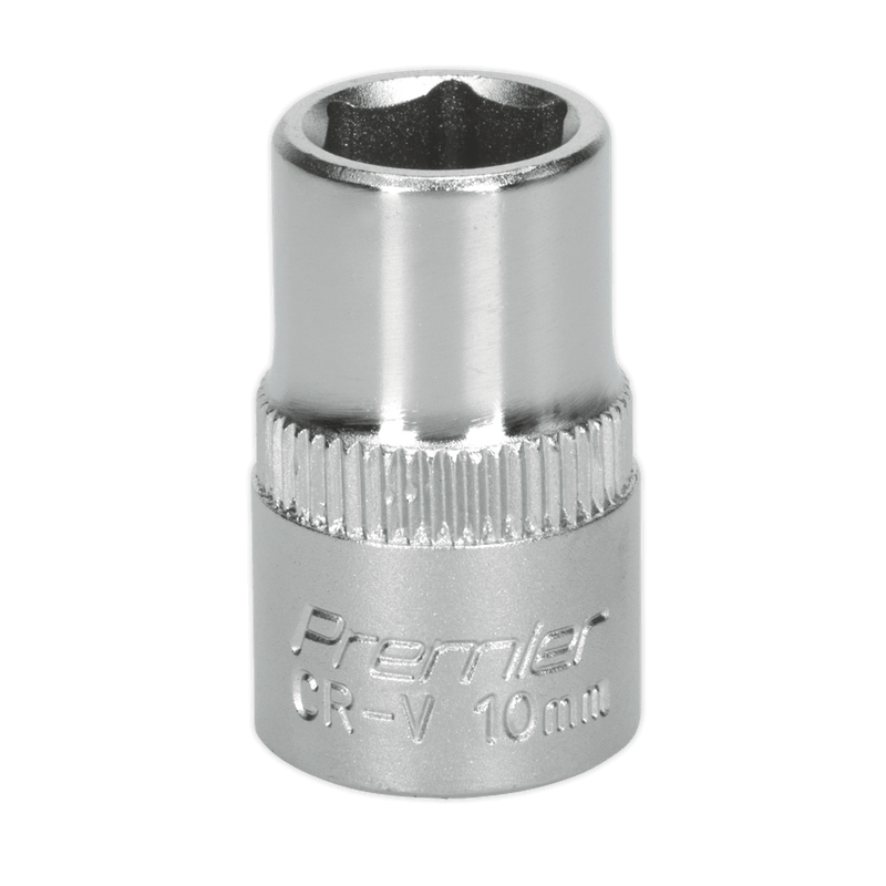 Sealey S3810 WallDrive® Socket 10mm 3/8"Sq Drive - S3810 - Sealey Tools UK - Trade Counter Direct