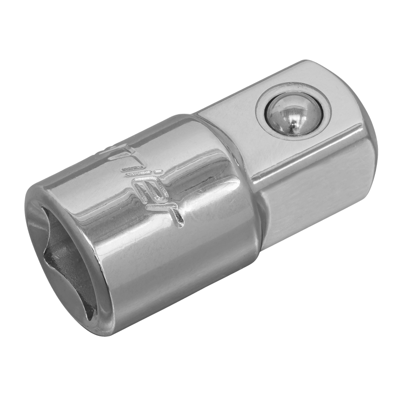 Sealey S38F - 12M Adaptor 3/8"Sq Drive Female to 1/2"Sq Drive Male - S38F-12M - Sealey Tools UK - Trade Counter Direct