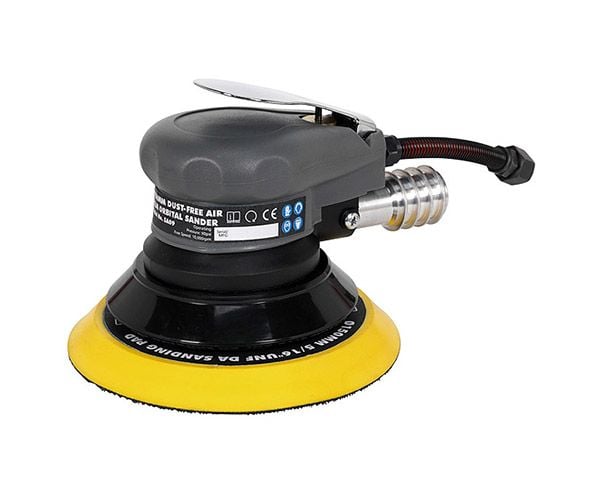 Sealey SA09 Air Palm Orbital Sander 150mm Dust - Free - Orbital - Dust - Free - SLY-18303 - Sealey Tools UK - Trade Counter Direct