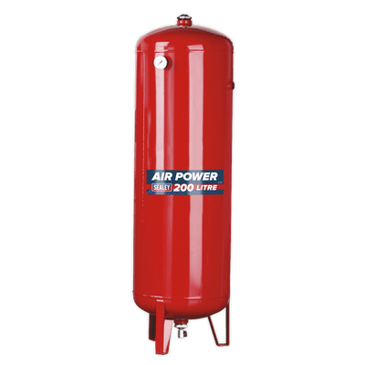 Sealey SA200T Air Compressor Tank Vertical 200L - SA200T - Sealey Tools UK - Trade Counter Direct