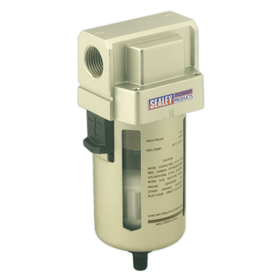 Sealey SA206FAD Air Filter Auto Drain Max Airflow 140cfm - SA206FAD - Sealey Tools UK - Trade Counter Direct