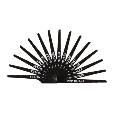 Sealey SA345/B1815 74mm HSS Air Saw Blade 18tpi - Pack of 15 - SA345/B1815 - Sealey Tools UK - Trade Counter Direct