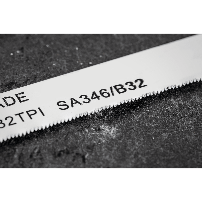 Sealey SA346/B32 141mm HSS Air Saw Blade 32tpi - Pack of 5 - SA346/B32 - Sealey Tools UK - Trade Counter Direct