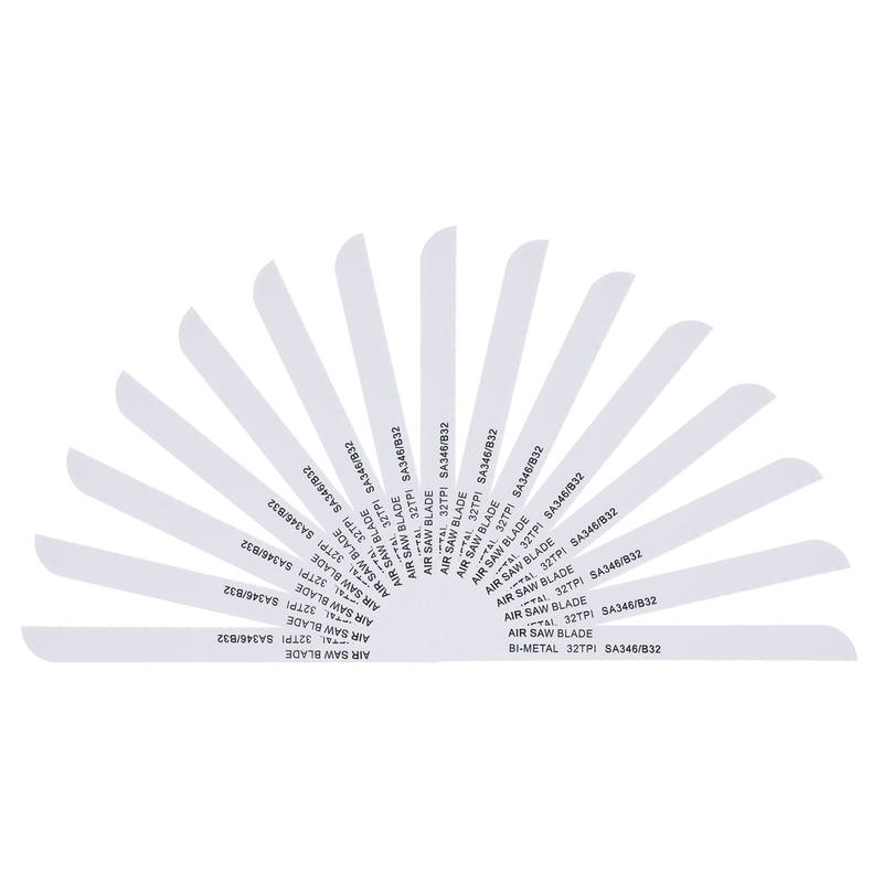 Sealey SA346/B3215 141mm HSS Air Saw Blade 32tpi - Pack of 15 - SA346/B3215 - Sealey Tools UK - Trade Counter Direct