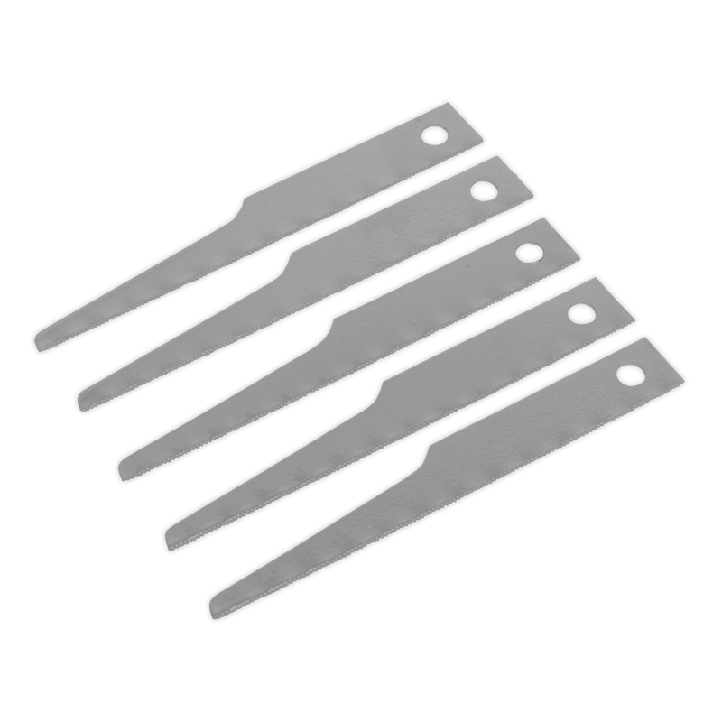 Sealey SA34/B32 Air Saw Blade 32tpi Pack of 5 - SA34/B32 - Sealey Tools UK - Trade Counter Direct