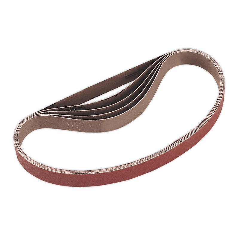 Sealey SA355/B100G 20 x 520mm Sanding Belt 100Grit - Pack of 5 - SA355/B100G - Sealey Tools UK - Trade Counter Direct
