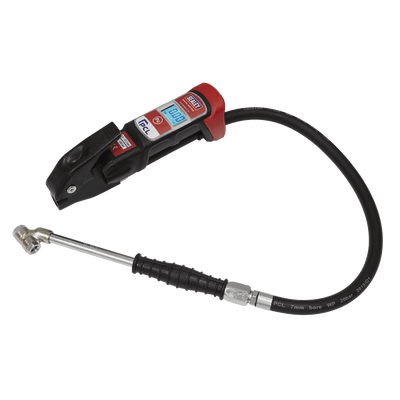 Sealey SA37/96B Premier Anodised Digital Tyre Inflator with Twin Push - On Connector - SA37/96B - Sealey Tools UK - Trade Counter Direct