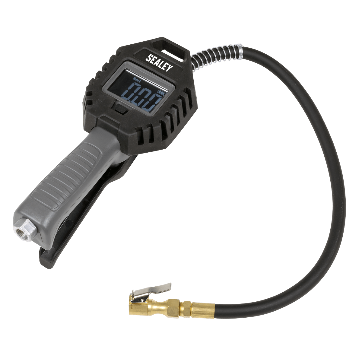 Sealey SA500 Rechargeable Digital Tyre Inflator with Clip-On Connector - SA500 - Sealey Tools UK - Trade Counter Direct