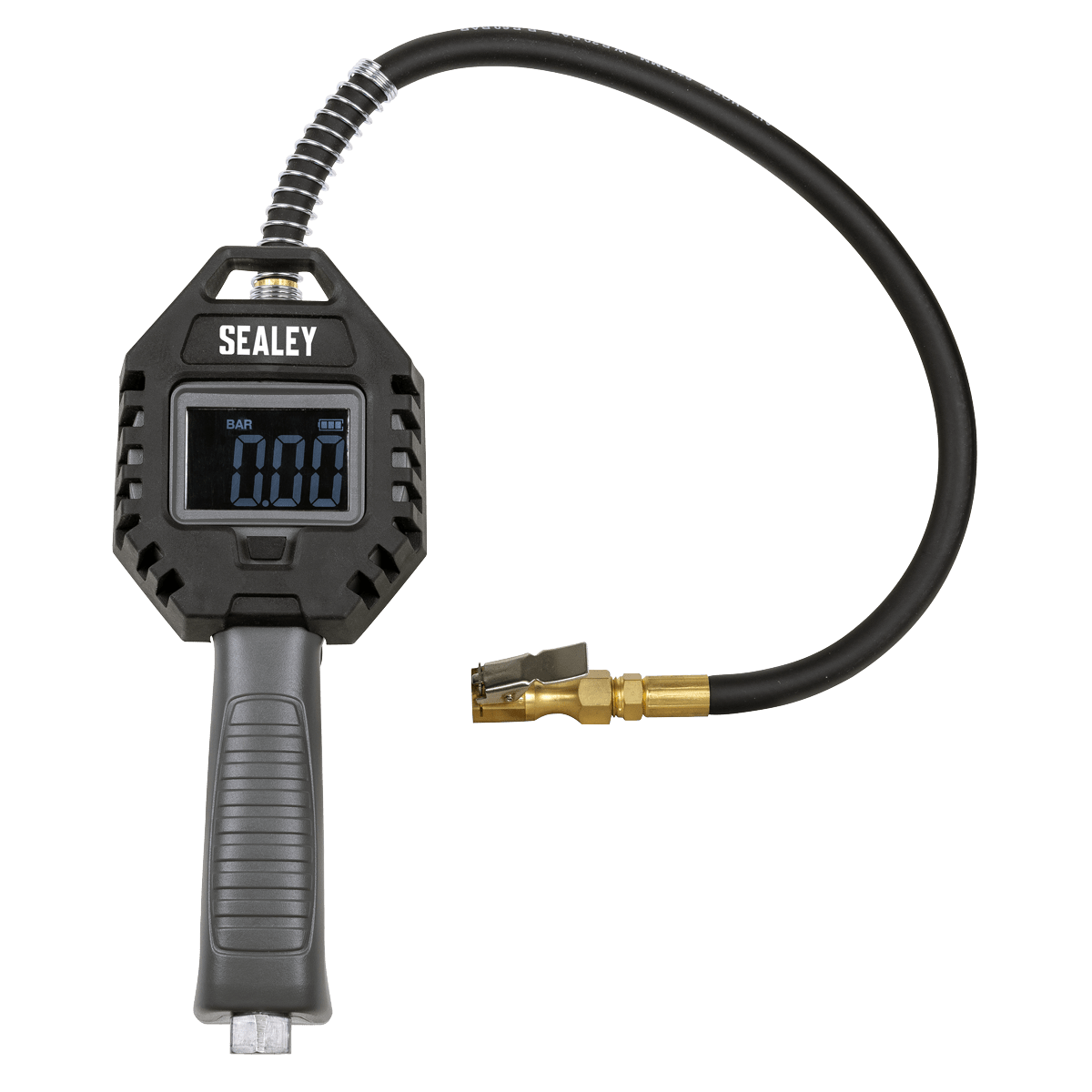 Sealey SA500 Rechargeable Digital Tyre Inflator with Clip-On Connector - SA500 - Sealey Tools UK - Trade Counter Direct