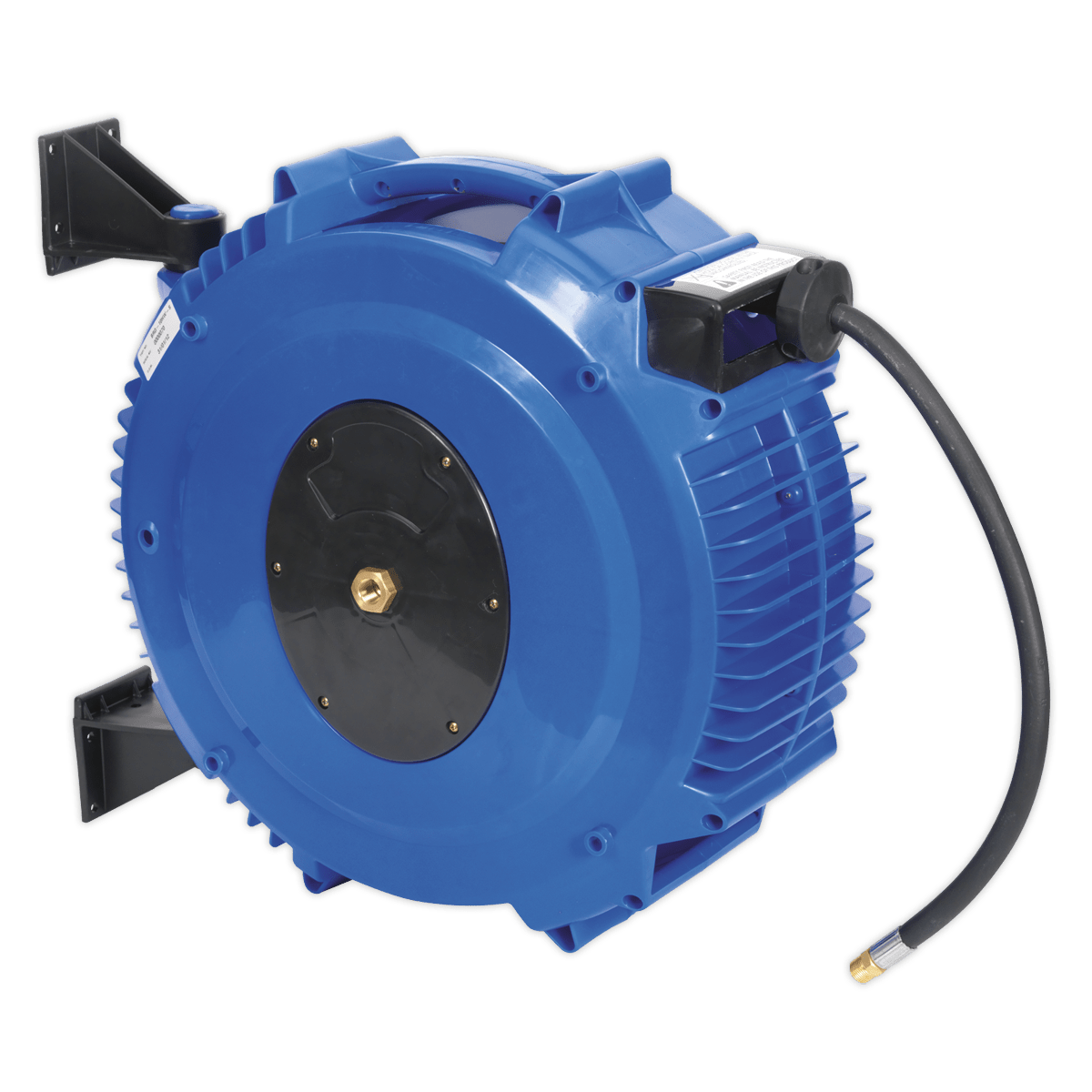 Sealey SA88 Retractable Air Hose Reel 20m Ø10mm ID Rubber Hose - SA88 - Sealey Tools UK - Trade Counter Direct