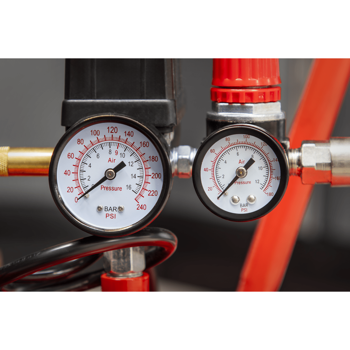 Sealey SAC05030 Compressor 50ltr V - Twin Direct Drive 3hp - Direct Drive - SLY-15723 - Sealey Tools UK - Trade Counter Direct