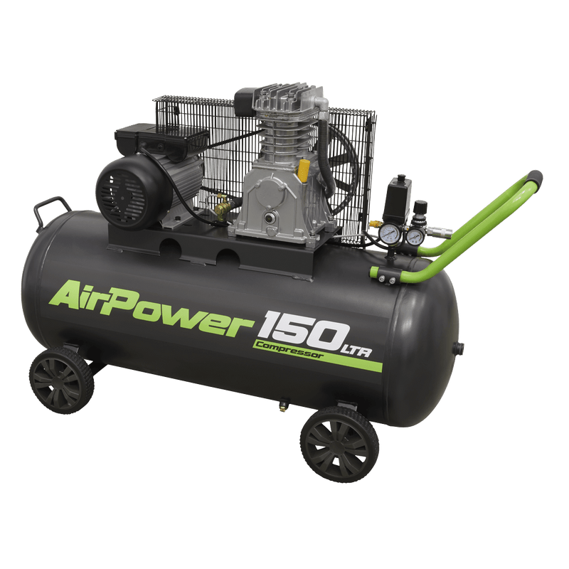 Sealey SAC15030B Air Compressor 150L Belt Drive 3hp - SAC15030B - Sealey Tools UK - Trade Counter Direct
