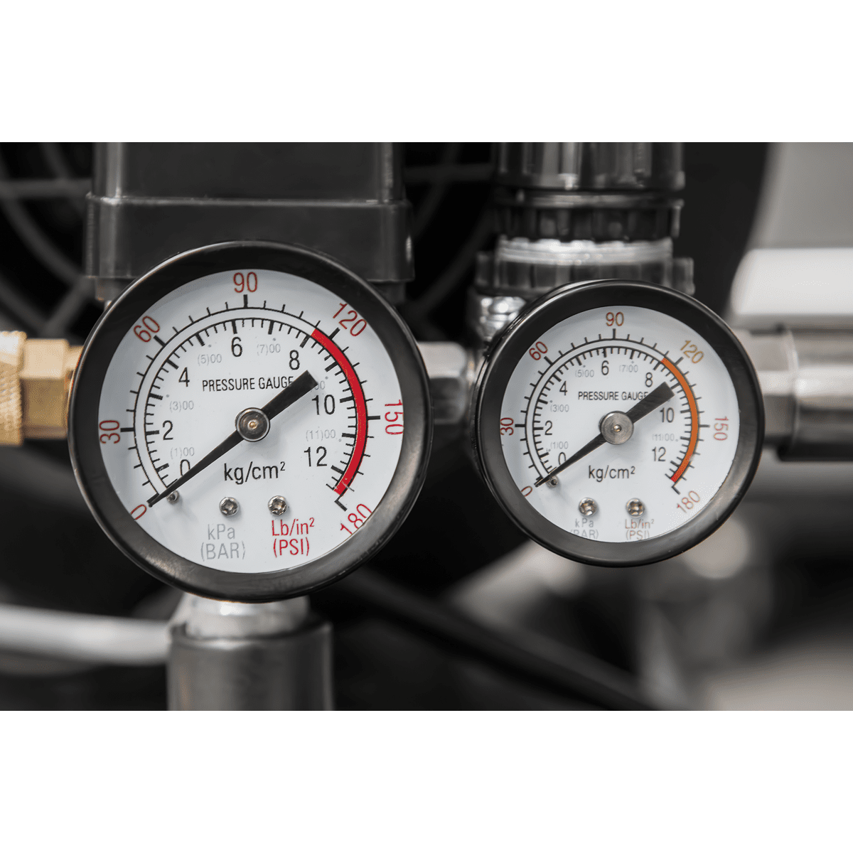 Sealey SAC5030VEKIT 50L Direct Drive V - Twin Air Compressor 3hp with Air Accessory Kit - SAC5030VEKIT - Sealey Tools UK - Trade Counter Direct