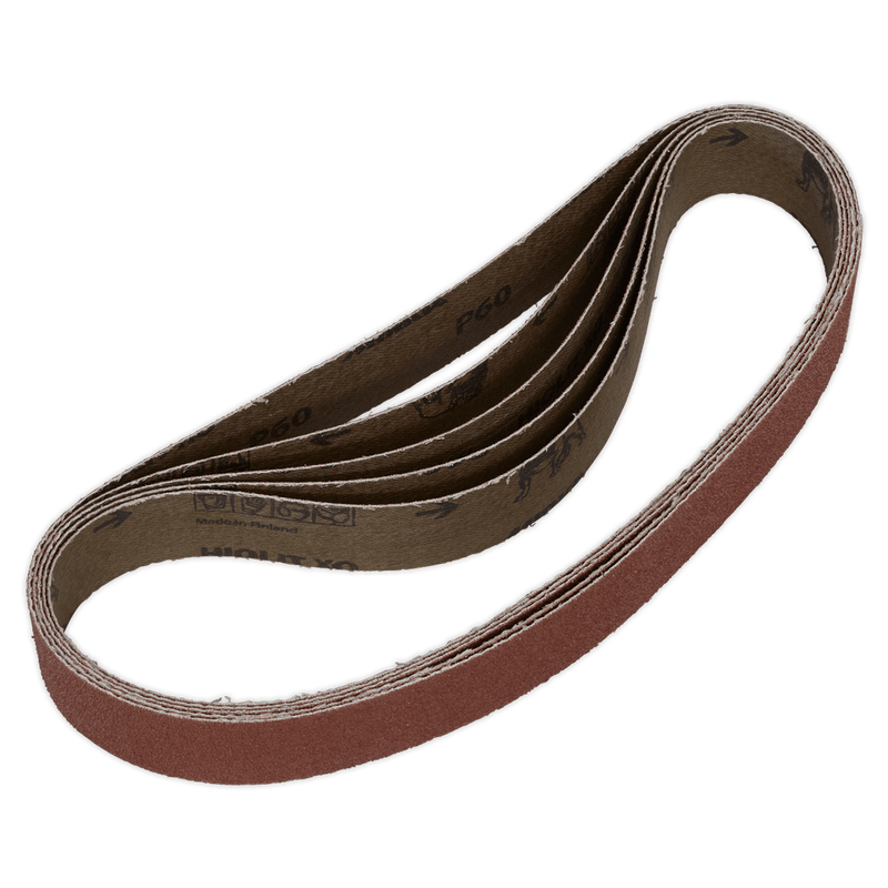 Sealey SB0010 30 x 540mm Sanding Belt 60Grit - Pack of 5 - SB0010 - Sealey Tools UK - Trade Counter Direct