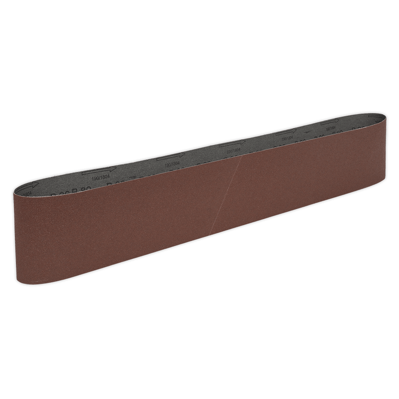 Sealey SB0012 Sanding Belt 100 x 1220mm 80Grit - SB0012 - Sealey Tools UK - Trade Counter Direct