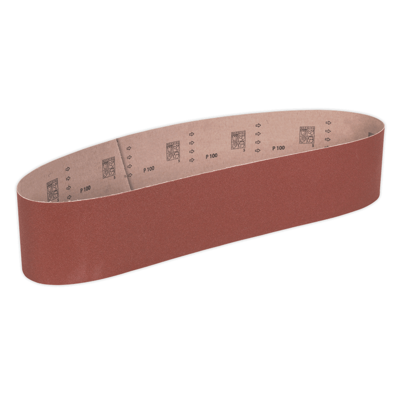Sealey SB0013 100 x 1220mm Sanding Belt 100Grit - SB0013 - Sealey Tools UK - Trade Counter Direct