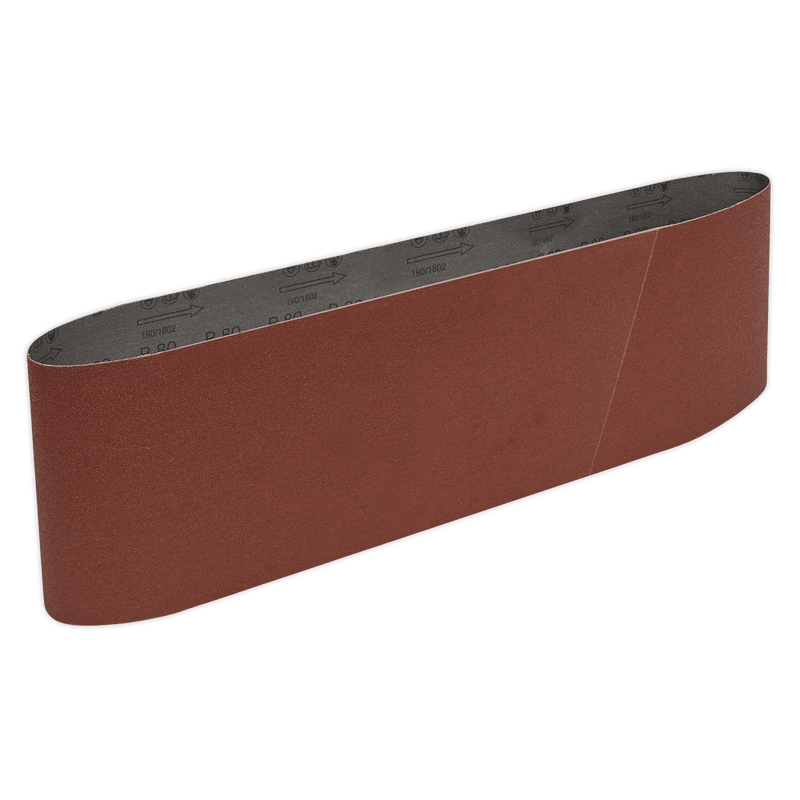 Sealey SB0017 1220 x 150mm Sanding Belt 80Grit - SB0017 - Sealey Tools UK - Trade Counter Direct