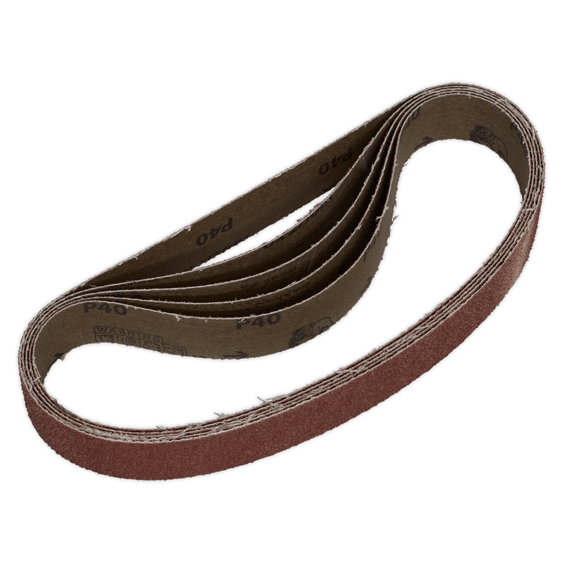 Sealey SB009 30 x 540mm Sanding Belt 40Grit - Pack of 5 - SB009 - Sealey Tools UK - Trade Counter Direct