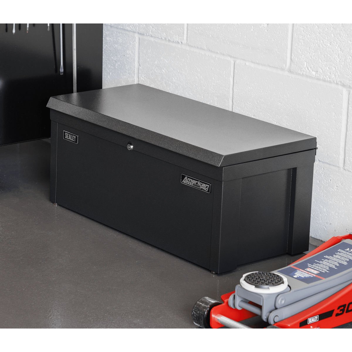 Sealey SB765 American PRO® Steel Storage Chest 765 x 350 x 320mm - SB765 - Sealey Tools UK - Trade Counter Direct