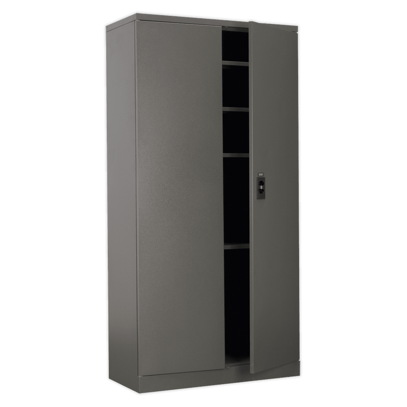Sealey SC01 Floor Cabinet 4 Shelf 2 Door - SC01 - Sealey Tools UK - Trade Counter Direct