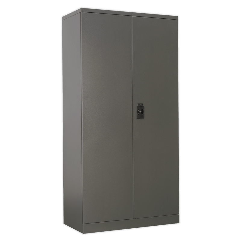 Sealey SC02 Floor Cabinet 2 Door 4 Shelf & Hanging Rail - SC02 - Sealey Tools UK - Trade Counter Direct