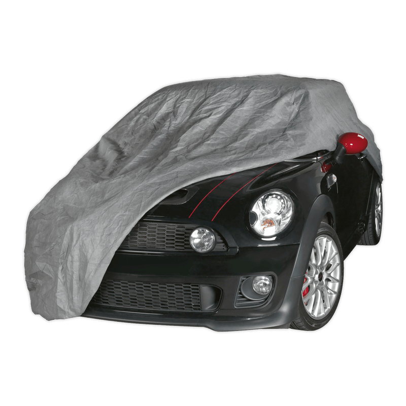Sealey SCCS All Seasons Car Cover 3 - Layer - Small - SCCS - Sealey Tools UK - Trade Counter Direct