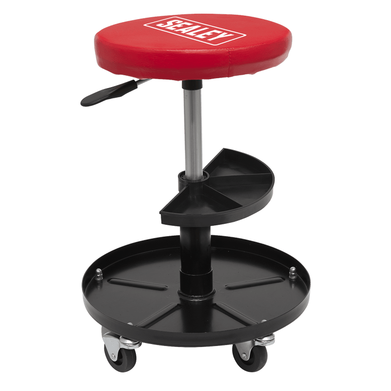 Sealey SCR10COMBO SCR10 Mechanic's Seat and Tool Tray Combo - SCR10COMBO - Sealey Tools UK - Trade Counter Direct