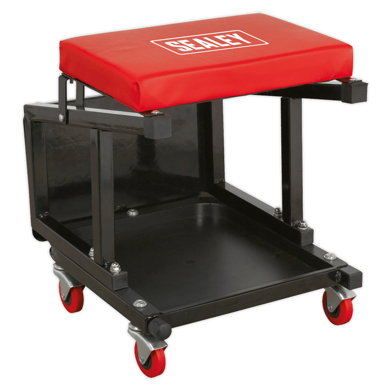 Sealey SCR16 Mechanic's Utility Seat & Step Stool - SCR16 - Sealey Tools UK - Trade Counter Direct