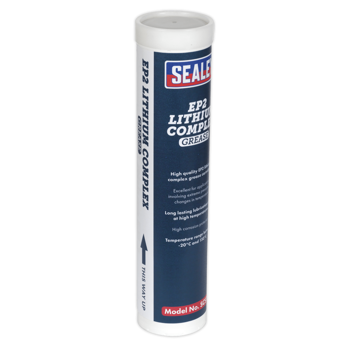 Sealey SCS106 EP2 Lithium Complex Grease Cartridge 400g - SCS106 - Sealey Tools UK - Trade Counter Direct