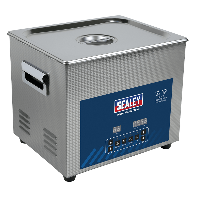 Sealey SCT09 Ultrasonic Cleaner 9L - SCT09 - Sealey Tools UK - Trade Counter Direct