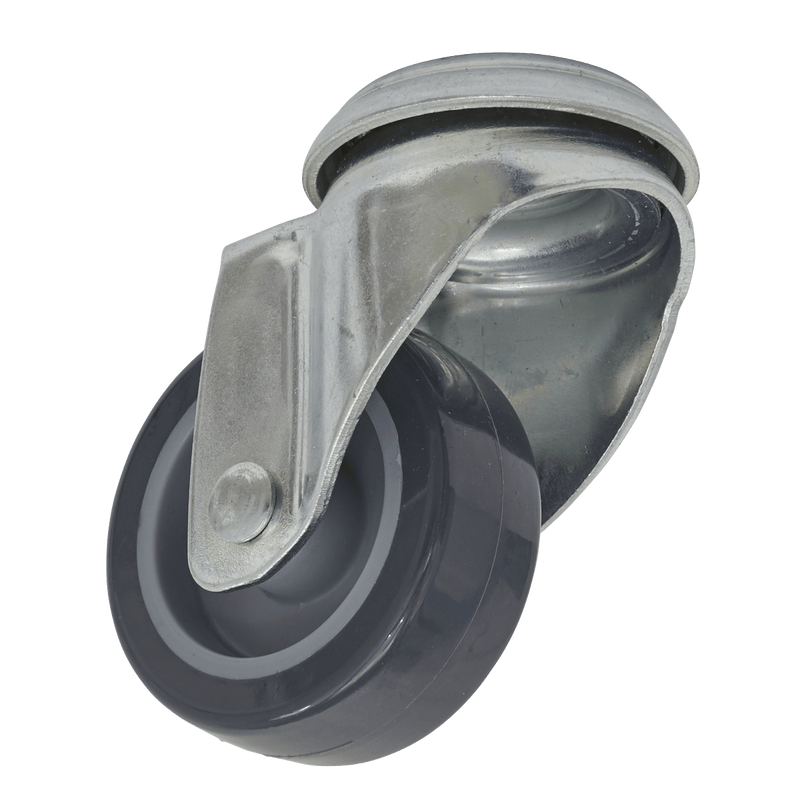 Sealey SCW250SB Castor Wheel Bolt Hole Swivel Ø50mm - SCW250SB - Sealey Tools UK - Trade Counter Direct