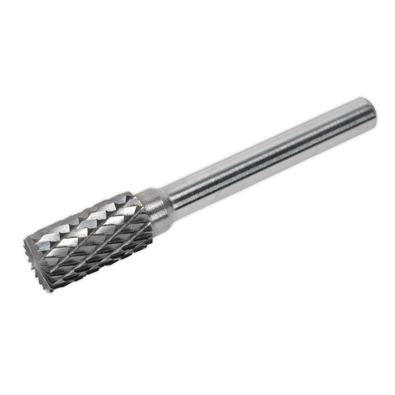 Sealey SDB01 Cylindrical Front End Cut Tungsten Carbide Rotary Burr 10mm - SDB01 - Sealey Tools UK - Trade Counter Direct