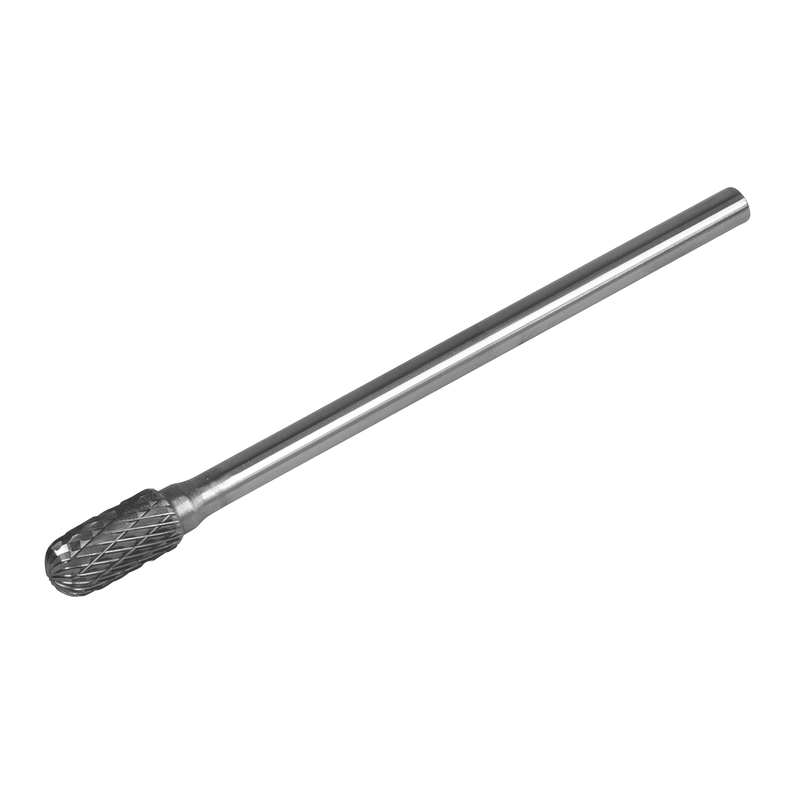 Sealey SDB02XL Tungsten Carbide Rotary Burr Extra-Long Cylindrical Ball Nose 10mm - SDB02XL - Sealey Tools UK - Trade Counter Direct