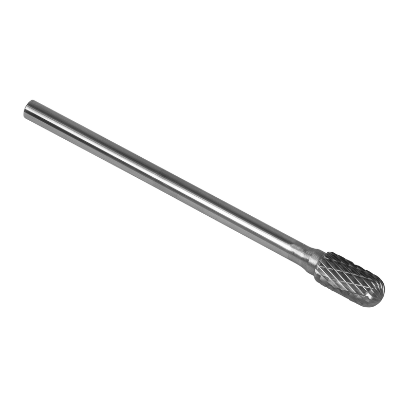 Sealey SDB02XL Tungsten Carbide Rotary Burr Extra-Long Cylindrical Ball Nose 10mm - SDB02XL - Sealey Tools UK - Trade Counter Direct