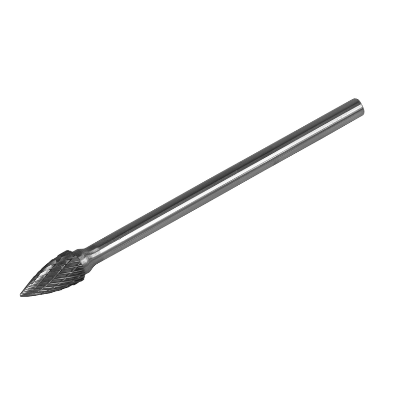 Sealey SDB03XL Tungsten Carbide Rotary Burr Extra-Long Arc Pointed Nose 10mm - SDB03XL - Sealey Tools UK - Trade Counter Direct