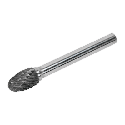 Sealey SDB04 Oval Tungsten Carbide Rotary Burr 10mm - SDB04 - Sealey Tools UK - Trade Counter Direct