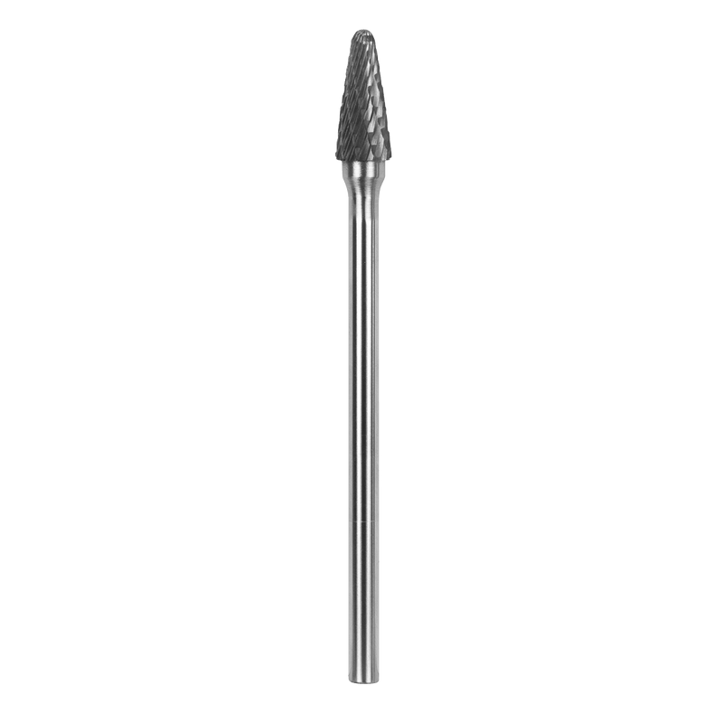 Sealey SDB06XL Tungsten Carbide Rotary Burr Extra-Long Conical Ball Nose Ø10mm - SDB06XL - Sealey Tools UK - Trade Counter Direct