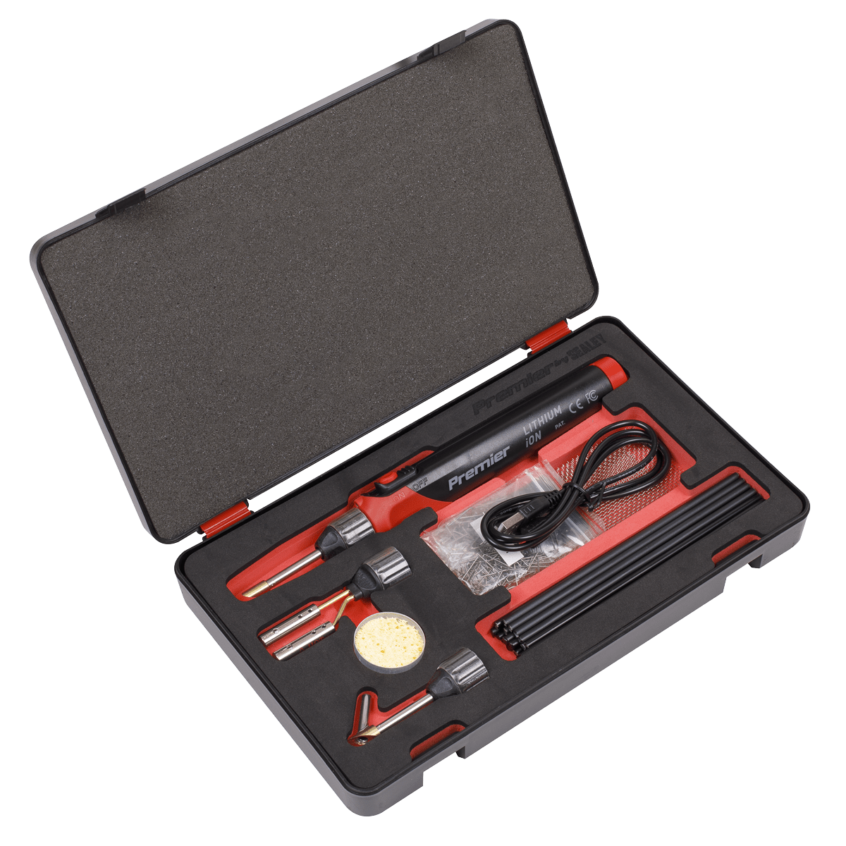Sealey SDL14 Lithium - ion Rechargeable Plastic Welding Repair Kit 30W - SDL14 - Sealey Tools UK - Trade Counter Direct