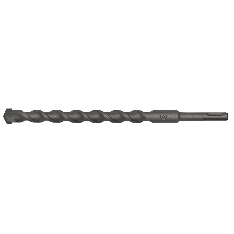 Sealey SDS18X250 Worksafe® SDS Plus Drill Bit 18 x 250mm - SDS18X250 - Sealey Tools UK - Trade Counter Direct