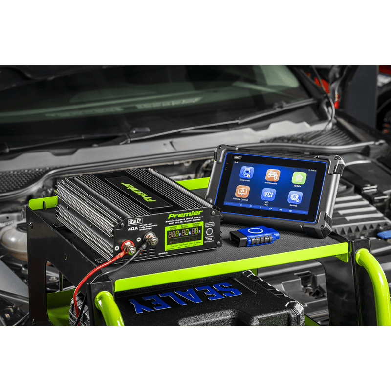 Sealey SDS1G1 Diagnostic Support Station - Green - SDS1G1 - Sealey Tools UK - Trade Counter Direct