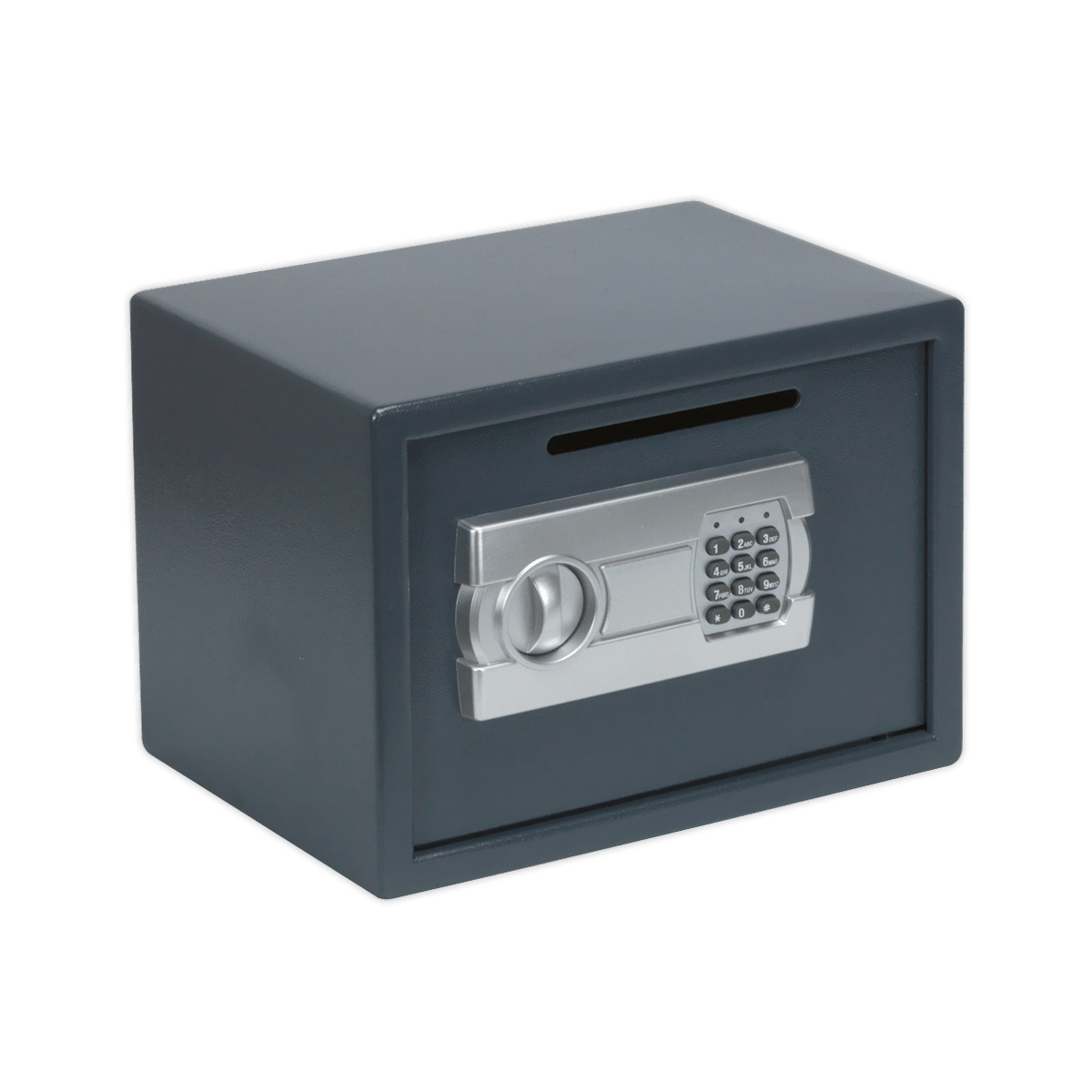 Sealey SECS01DS Electronic Combination Security Safe with Deposit Slot 350 x 250 x 250mm - SECS01DS - Sealey Tools UK - Trade Counter Direct