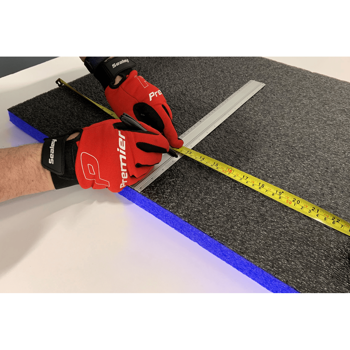 Sealey SF30B Easy Peel Shadow Foam® 1200 x 550 x 30mm - Blue/Black - SF30B - Sealey Tools UK - Trade Counter Direct