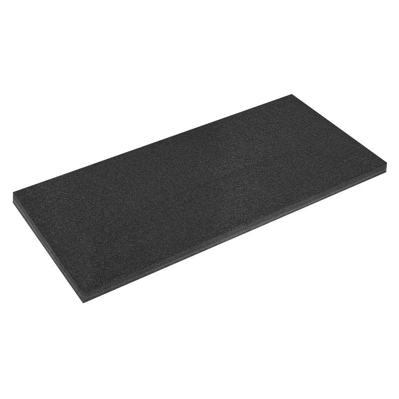 Sealey SF50BK Easy Peel Shadow Foam® Black/Black 1200 x 550 x 50mm - SF50BK - Sealey Tools UK - Trade Counter Direct
