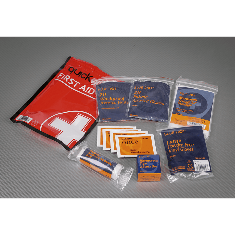 Sealey SFA03 First Aid Grab Bag - SFA03 - Sealey Tools UK - Trade Counter Direct