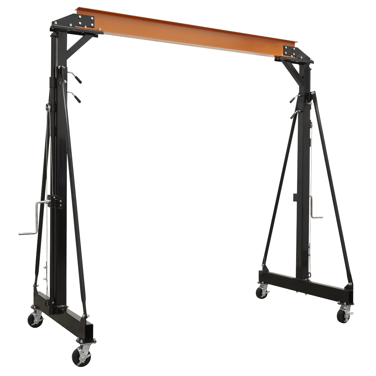 Sealey SG2000W Portable Gantry Crane Adjustable 2tonne - SG2000W - Sealey Tools UK - Trade Counter Direct