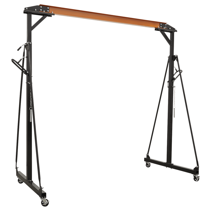 Sealey SG500 Portable Gantry Crane Adjustable 0.5tonne - SG500 - Sealey Tools UK - Trade Counter Direct