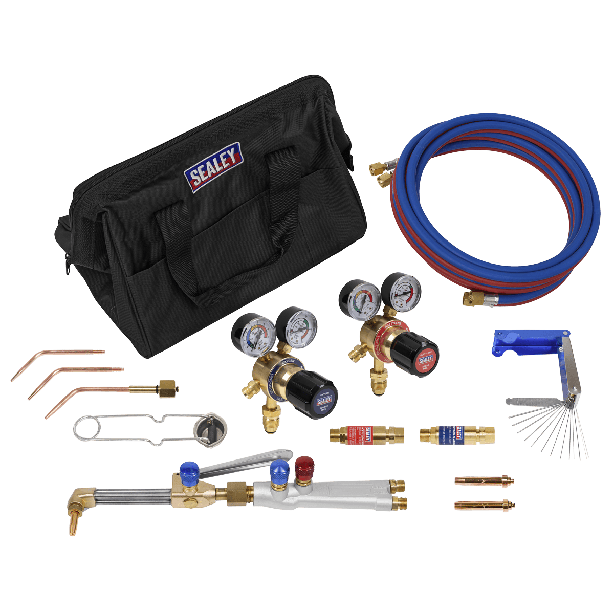 Sealey SGA10 Oxyacetylene Welding & Cutting Set - SGA10 - Sealey Tools UK - Trade Counter Direct