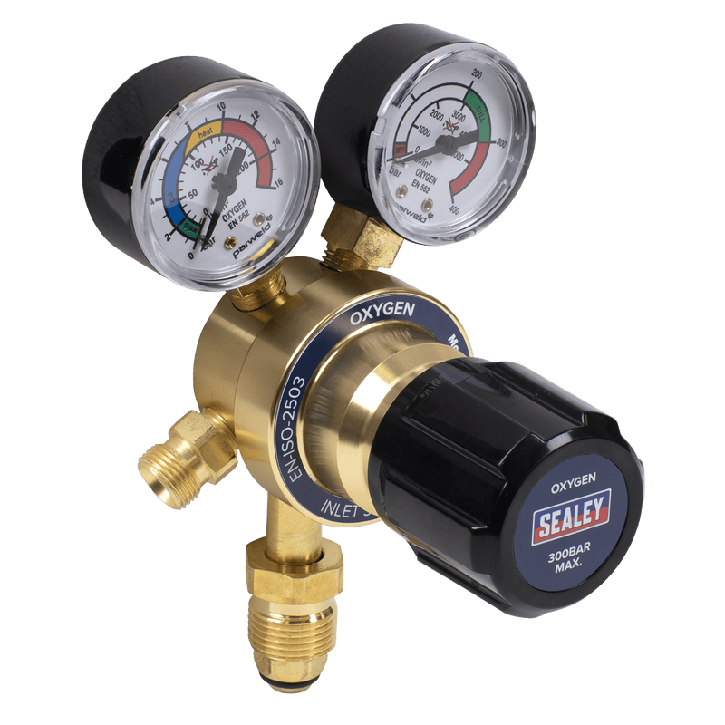 Sealey SGA30 Oxygen Regulator - SGA30 - Sealey Tools UK - Trade Counter Direct
