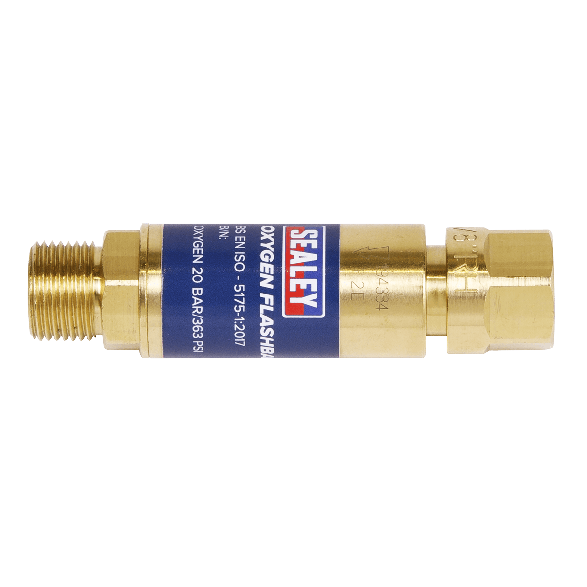 Sealey SGA3/FBA Oxygen Flash Back Arrestor - SGA3/FBA - Sealey Tools UK - Trade Counter Direct